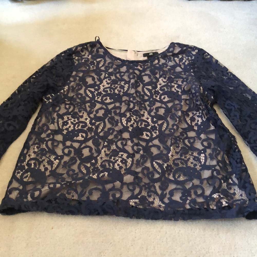H&M lace blouse!
